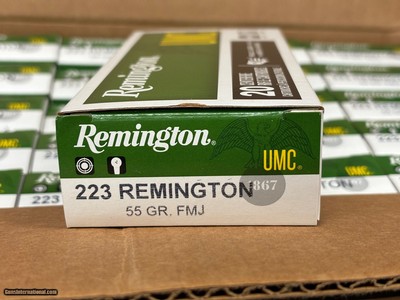 Remington .223 55 GR  FMJ Ammo.....500 Rounds - Image 3 of 5