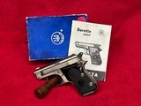 Berretta 950 BS 25 ACP Stainless with Box