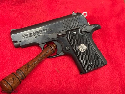 NICE Colt MKIV Series 80 Mustang .380 Cal