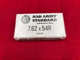 Red Army 7.62x54R 148 Gr FMJ Ammo.........380 rounds - 2 of 4