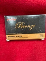 PMC Bronze 308 Winchester 147gr FMJ-BT.............280 RDS - 2 of 4