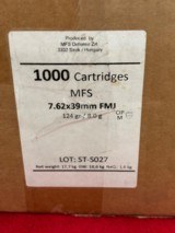 MFS Defense 7.62x39 124 Gr FMJ Ammo......1,000 RDS - 5 of 5