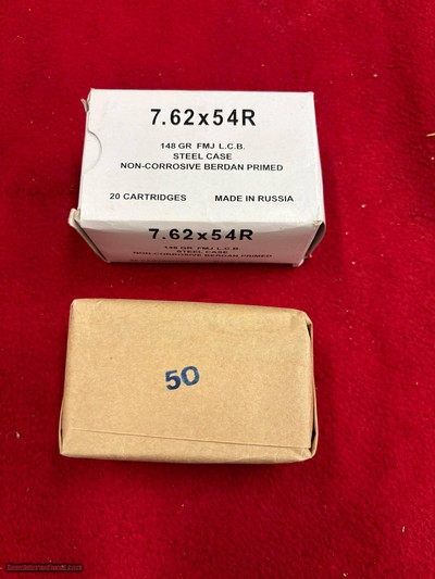 Russian 7.62x54r 148 Gr. Steel Case Ammo..........180 rds - Image 2 of 6