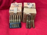 7.35 Carcano Ammo on Stripper Clips....80-82 RDS - 1 of 6