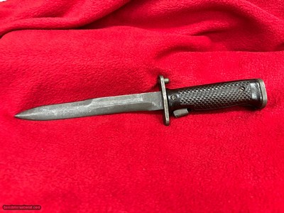 US Army M5 Bayonet for M1 Garand Made by J & D Tool Co with M8-A1 Scabbard  - Image 3 of 8