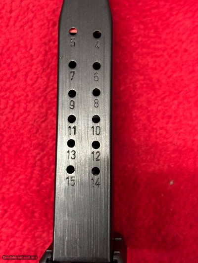 Walther PPQ M2 SC 9MM 15 Round Magazine with Sleeve - Image 7 of 8