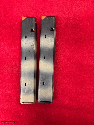 Set of 2 Ammunition Storage Components AR-15 9mm 32 rounds Magazines