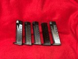 Lot of 5 Factory Smith & Wesson M&P .40/.357 15 rd Magazines - 1 of 5