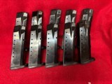 Lot of 10 Factory Smith & Wesson M&P .40/.357 15 rd Magazines  - 1 of 5