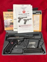 NICE Ruger Mark III .22 LR 4.75" - 1 of 10