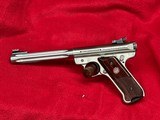 Ruger MKIII Hunter .22 LR Stainless 6.75