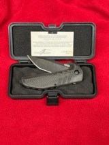 NICE Brous Blades Strife Carbon Fiber Knife - 2014 - #346 of 500 