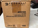 Federal American Eagle 223 Remington 55 GR FMJ Ammo AE223BK .....1,000 rounds - 2 of 3