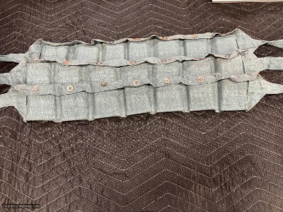 8mm Mauser Brass Case Ammo on Stripper Clips with Bandoleros........ 210 Rounds 