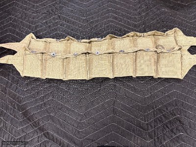 8mm Mauser Brass Case Ammo on Stripper Clips with Bandoleros........ 140 Rounds