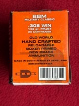 BBM .308 Winchester 143 gr. FMJBT ...........120 Rounds - 3 of 5