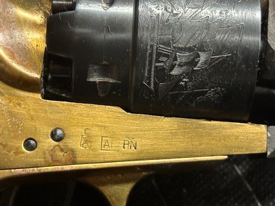 Italian Reproduction Colt 44 Cal Black Powder - Image 6 of 9