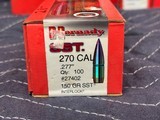 Lot of Hornady .270/6.8 & .270 Cal Reloading Bullets……700 Bullets - 5 of 5
