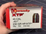 Hornady .45 Cal & Nosler .45 Cal Reloading Bullets……350 Bullets - 2 of 4