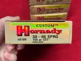 Hornady Custom 30-06 SPRG 150 GR SST Interlock Ammo #8109...............80 Rounds - 2 of 4