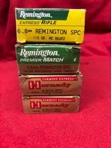 Hornady & Remington 6.8mm REM SPC Ammo and Brass - 3 of 11
