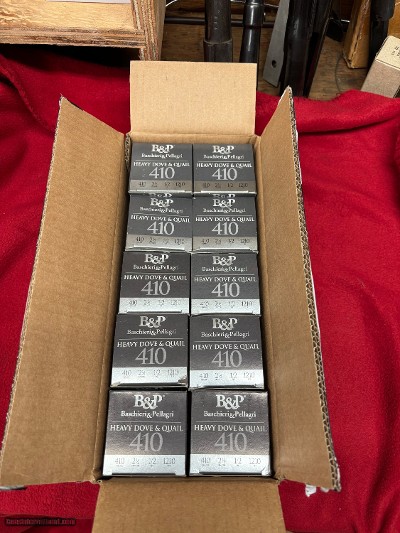 B&P Heavy Dove & Quail .410 GA 2.5" 1/2 oz #6 Shot Shells ...... 250 Rounds
