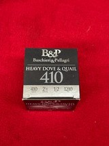 B&P Heavy Dove & Quail .410 GA 2.5" 1/2 oz #6 Shot Shells ...... 250 Rounds - 2 of 5