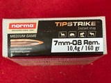 Norma Tipstrike 7mm-08 160 Gr Ammo.....100 Rounds - 2 of 3
