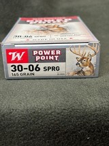 Winchester Power Point 30-06 Springfield 165 Gr......80 rounds - 3 of 6 Winchester Power Point 30-06 Springfield 165 Gr......80 rounds - 3 of 6