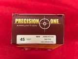 Precision One 45 Colt 255 Gr FMJ Ammo............200 rounds - 4 of 6