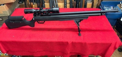 Benjamin Marauder .22 Cal Pellet Air Rifle - Black - Model BP2264 W/ Hawke Scope