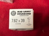 Red Army 7.62x39 122gr FMJ Steel Case Ammo.........400 Rounds - 2 of 5