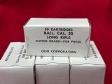Olin Corporation .22 Ball LR Standard Velocity & Match Grade Ammo 800 Rounds - 3 of 9