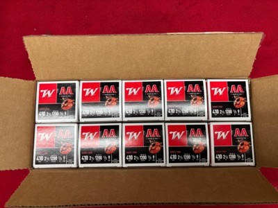 Winchester AA .410 Gauge Lead 2.5 inch 1/2 oz #9 Shot Shells.....250 rounds