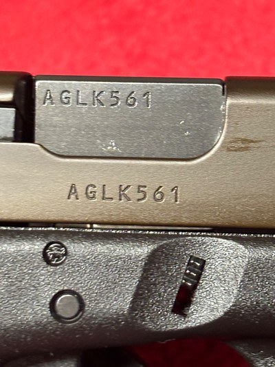 NEW Glock 17 Gen 4 9mm Bronze Slide - Image 8 of 11