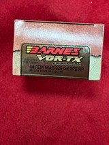 Barnes Vortex 44 Rem Mag 225 gr XPB HP Ammo......100 rounds - 3 of 5