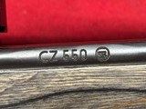 CZ 550 22-250 VARMINT Rifle - 17 of 22