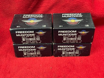 Freedom Munitions 223 Rem 55 Gr Ammo ………….200 rounds