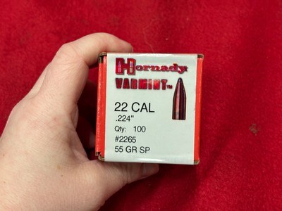 Lot of Hornady .22 Cal Varmint #2265 &.22 Cal#2267 Reloading Bullets (500 Bullets) - Image 2 of 7