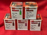 Lot of Hornady .22 Cal Varmint #2265 &.22 Cal#2267 Reloading Bullets (500 Bullets)