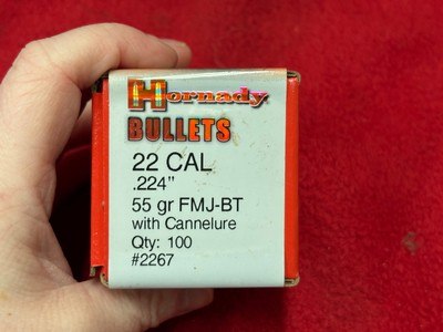 Lot of Hornady .22 Cal Varmint #2265 &.22 Cal#2267 Reloading Bullets (500 Bullets) - Image 4 of 7