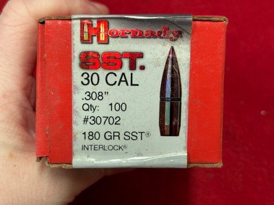 Hornady SST 30 CAL 180 GR Reloading Bullets #30702.......300 bullets - Image 2 of 4