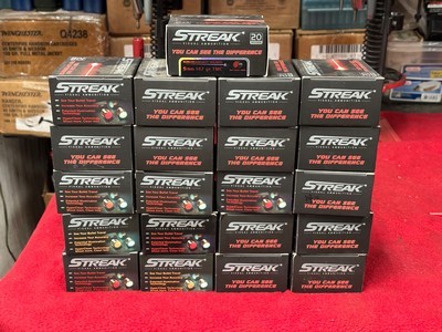 Streak 9mm 147gr TMC Visual Ammo.........420 Rounds