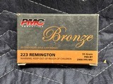 PMC Bronze 223 Remington 55 Gr FMJ-BT.............500 ROUNDS - 4 of 6