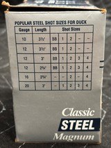 Federal Classic 12 Gauge 1 3/8 oz 3 inch #2 Steel Shot Shells........125 Rounds - 4 of 5