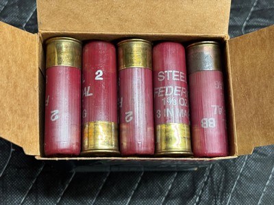 Federal Classic 12 Gauge 1 3/8 oz 3 inch #2 Steel Shot Shells........125 Rounds - Image 5 of 5