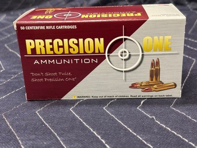Precision One Ammo 223 Rem 55 gr Brass Case Target Ammo.....500 Rounds - Image 2 of 8
