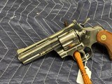 Colt Python .357 Magnum Nickel 4 Inch Revoler - 2 of 16