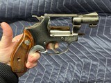 Smith Wesson Model 36 .38 Spl Nickel No Dash - 16 of 20