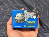Silver Bear 7.62x39 123 Gr HP Russian Ammo......200 rounds - 2 of 6